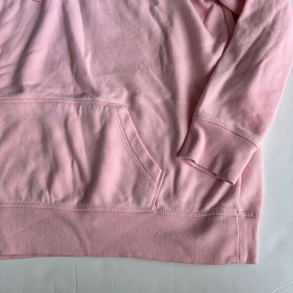 Torrid Classic Fit Cozy Fleece Pink Cheetah Raglan Hoodie - Picture 5 of 8